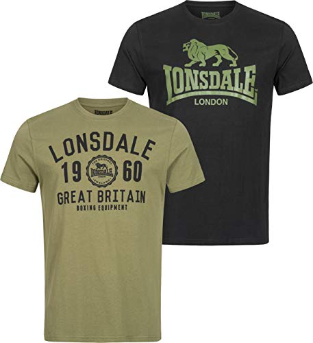 Lonsdale T-Shirt »BANGOR« (Packung, 2-tlg., 2er-Pack)