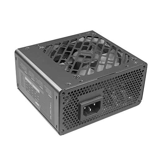 Tacens Anima APSIII500, Netzteil PC SFX 500W, SMD Technologie 85% Bronze 12V, Ultraleiser 9cm Lüfter, Schwarz