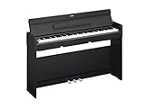 Yamaha Arius Digital Piano YDP-S34B, schwarz – Modernes E-Klavier mit Hammermechanik, Konzertflügel-Klang & USB-to-Host-Anschluss – Kompatibel mit kostenloser App "Smart Pianist"