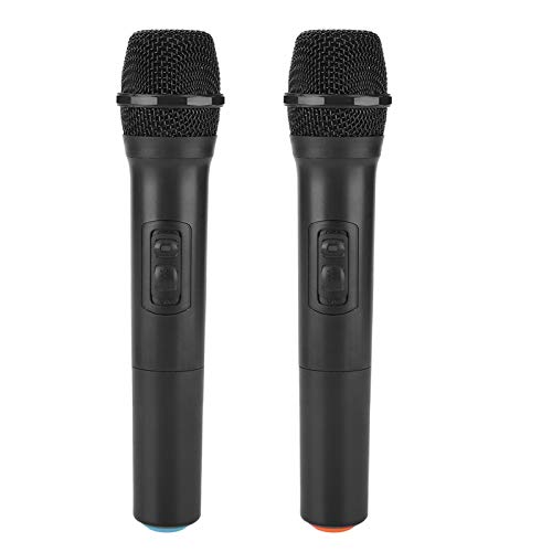 Drahtloses Handmikrofon Universelles drahtloses UKW-Handmikrofon mit Empfänger/Antenne für Karaoke/Geschäftstreffen