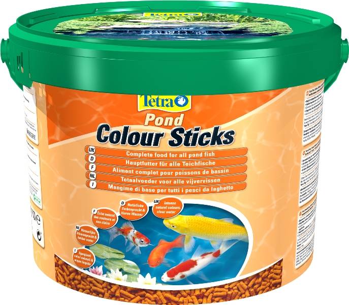 Tetra Teichfutter Pond Colour Sticks 10 L