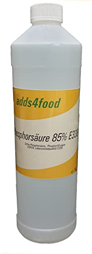 Chemdiscount 1Liter Phosphorsäure 85% in Lebensmittelqualität E338