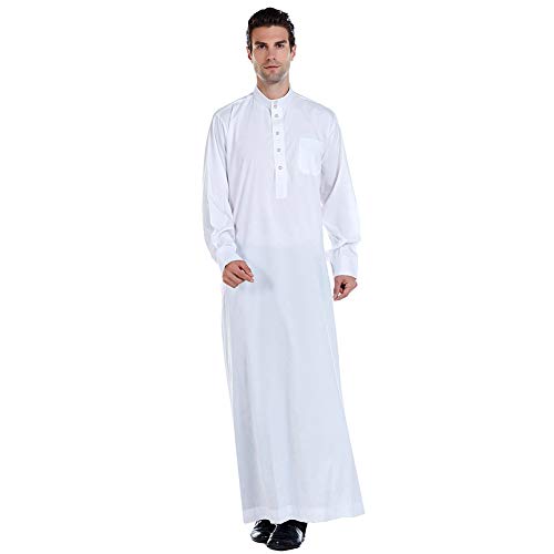 Haodasi Männer Islamische Arabische Muslimische Kleidung Jubba Thobe Kaftan Nahost Traditionelles Kostüm Dubai Türkisches Dishdasha