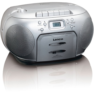 Lenco SCD-420 - Portable Radio - CD- Cassette player - Rot