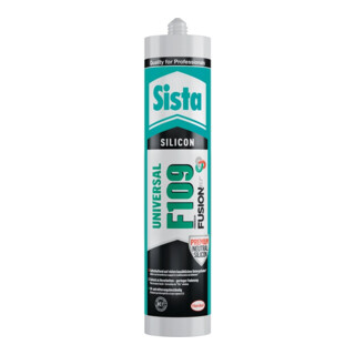 Silikondichtstoff F109 Fusion weiß 300 ml Kartusche SISTA