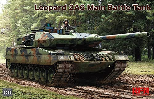Rye Field Model 5065 RFM5065 - Leopard 2 A6 with workable track - Maßstab 1:35 - Modellbau