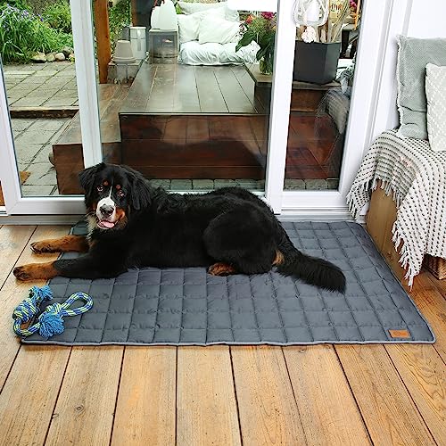 your GEAR Lana Hundematte 160 x 100 cm Hundedecke, Oeko-TEX Baumwolle, weich, robust, waschbar, Indoor & Outdoor