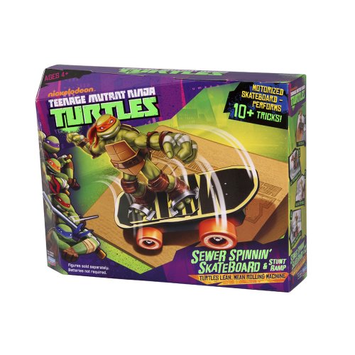 Teenage Mutant Ninja Turtles 14094051 - Sewer Spinnin Skateboard ohne Figur