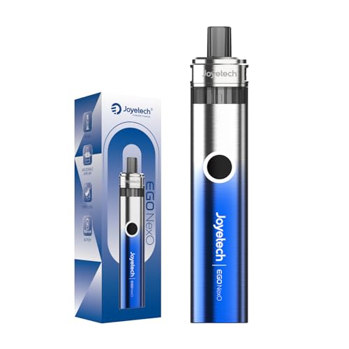 JOYETECH Ego Nexo Kit 1500mah 2ml Austauschbar En coils USB-C nachfüllbar E-Zigaretten ohne Nikotin (Blau)