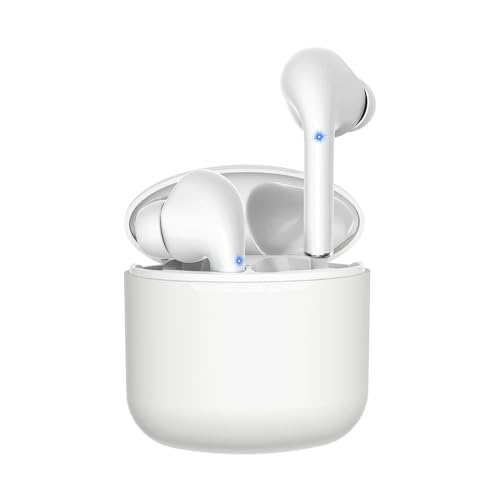 M2 TEC Bluetooth Mini Kopfhörer I In-Ear Headset mit Ladecase I Kabellos mit Mikrofon I Kompatibel mit IOS oder Android