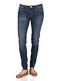 Mavi Damen Jeans Jeanshose Adriana - Super Skinny Fit - Blau - Dark Indigo STR W24-W34 Stretchjeans Röhrenjeans Röhre 100% Baumwolle, Größe:W 31 L 30, Farbvariante:Dark Indigo STR (0220)