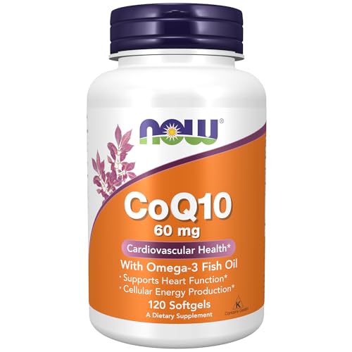 Coenzym Q10,60 mg,120 Softgels- Now Foods