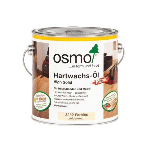 Osmo Hartwachs-Öl Rapid seidenmatt 2,5 Liter