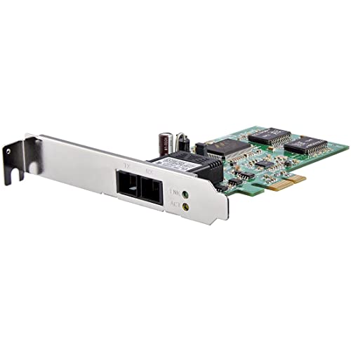 StarTech.com LWL / Glasfaser PCI Express Gigabit Netzwerkkarte - SC Fibre Channel Multimode NIC - 550m - PCIe GbE Fiber Network Card