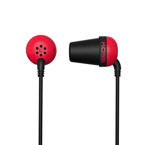 Plug R-Earbud Noise Isolatings,Red