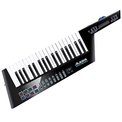 Alesis Vortex Wireless 2 | Kabelloser Hochleistungs USB / MIDI Keytar Controller sowie einem professionellen Softwarepaket