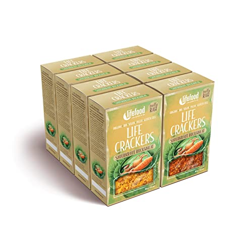 lifefood Crackers Sauerkraut - 8 Packungen à, 720 g