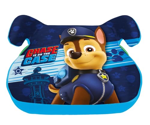 Kinder Auto-Sitzerhöhung: "Paw Patrol Chase", Chase is on the case, EC Norm 129