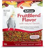 ZuPreem FruitBlend Geschmack mit natürlichen Aromen für mittelgroße Vögel