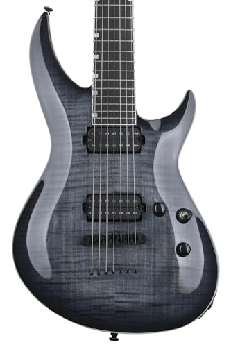 ESP LTD H3-1007 Baritone See Thru Black Sunburst - E-Gitarre