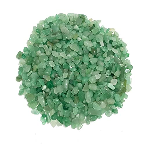 Natürlicher Aventurin-Quarz, Rohes Erz, Zerkleinerter Quarzkies, Kristallstein, Aquarium-Pflanztopf, DIY-Handwerk, Heimdekoration,100g 12-15mm