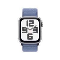 Apple Watch SE (GPS + Cellular) 40mm Aluminiumgehäuse silber, Sport Loop wint...