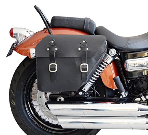 BUFFALO BAG Satteltasche Springfield 12 Liter Dyna Modelle Baujahr 1991-2017 Harley Davidson rechte Seite
