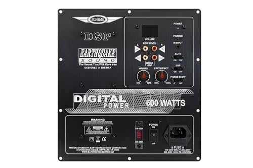 Earthquake Sound ME-700-DSP 600W Class D Plateamp with DSP Control Remote & Eye