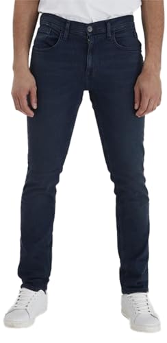 Blend Herren Twister Noos Slim Jeans, Schwarz (Denim Black Blue 76214), W33/L30 (Herstellergröße: 33/30)