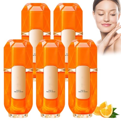 Fünffache Vitamin-C-Lichtcreme, Fünf-Vitamin-C-Tonisierungscreme, Vitamin-C-aufhellende Gesichtscremes, Feuchtigkeitsspendende Gesichtstonisierungscreme (5 Stk)