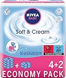 NIVEA Taschentücher Soft & Cream 6x63St