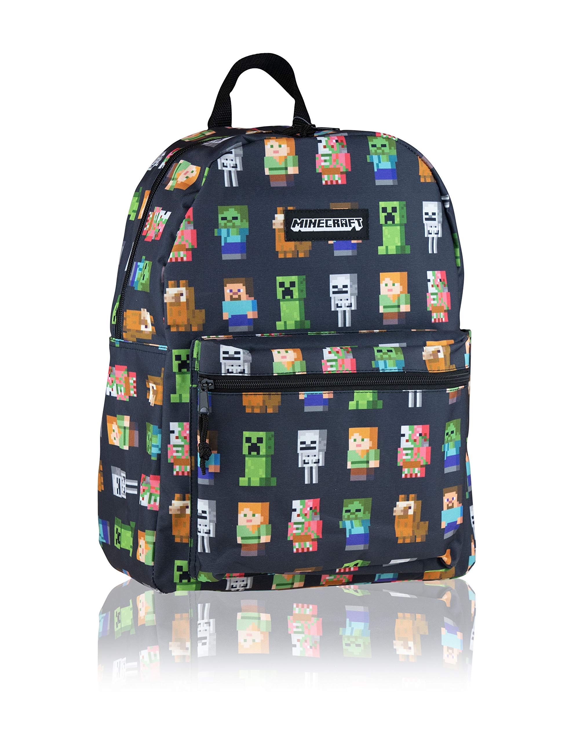 MINECRAFT Teen Backpack Multi Character, 31 x 30 x 5 cm