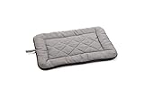 DGS Nano Chenille Sleeper Cushion Lex L: 78 cm B: 55 cm H: 3,5 cm grau