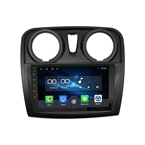 Android 10 Autoradio Autonavigation Steuergerät Stereo Multimedia-Player Geographisches Positionierungs System Radio IPS 2.5D Touchscreen FürRenault Dacia sandero 2012-2017