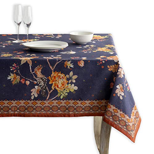 Maison d' Hermine Kelim(Infinity) 100% Baumwolle Tischdecke für Küche | Abendessen | Tischplatte | Dekoration Parteien | Hochzeiten | Thanksgiving/ Weihnachten (Rechteck, 140 cm x 180 cm)