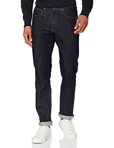 Lee Herren Brooklyn Straight Jeans, Rinse, 44W / 34L