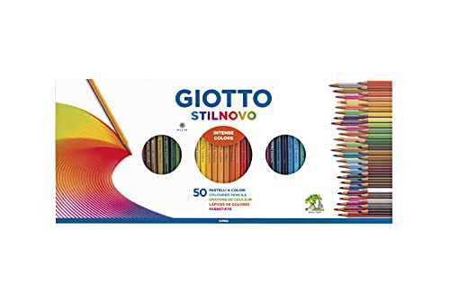 Giotto 2573 00 Farbstifte, 50 Stück (1er Pack)