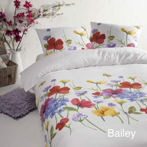 Papillon Bailey Bettbezüge, Baumwolle, Multi, 240 x 220/220 cm