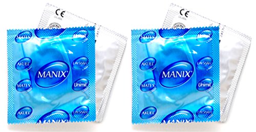 Mates gerippte Kondome x 100