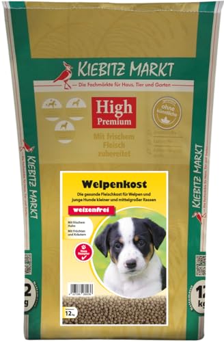 Kiebitzmarkt Welpenfutter Hundefutter Welpe (Welpenkost, 12 kg)
