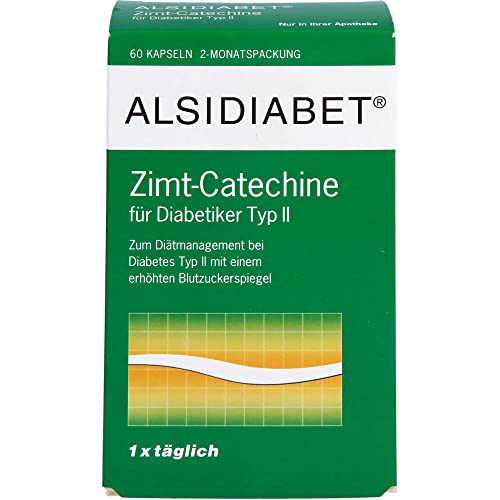 Alsidiabet Zimt-Catechine, 60 St. Kapseln