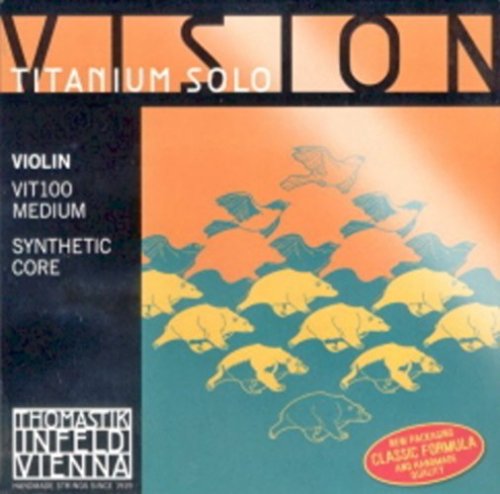 CUERDAS VIOLIN - Thomastik (Vision Titanium/Vit100) (Juego Completo) Medium Violin 4/4