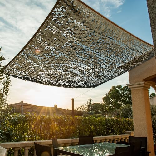 WerkaPro 10105 Sonnensegel aus Polyester, rechteckig, für Balkon, Terrasse und Garten