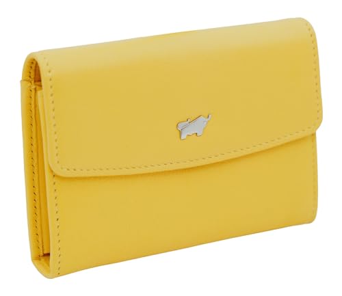 BRAUN BÜFFEL Joy Mini Zip Wallet Sunny Yellow