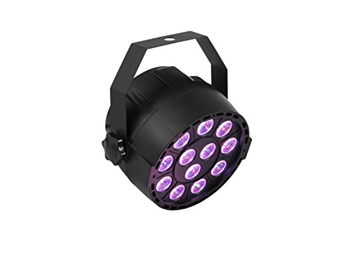 Eurolite LED PARty TCL Spot | Kompakter Scheinwerfer mit 12 x 3-Watt-3in1-LEDs in RGB mit DMX | Musiksteuerung über eingebautes Mikrofon | Für Partykeller und Heimanwendungen