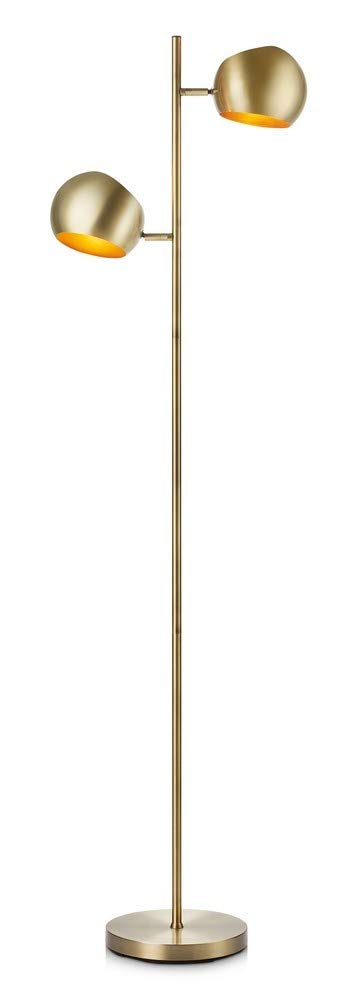 EDGAR Floor Lamp by Markslöjd - ANTIQUE Lamp in Metal.