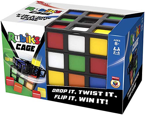 Goliath - Rubiks Cage – Familienspiel – ab 6 Jahren – Geschicklichkeitsspiel und Logik