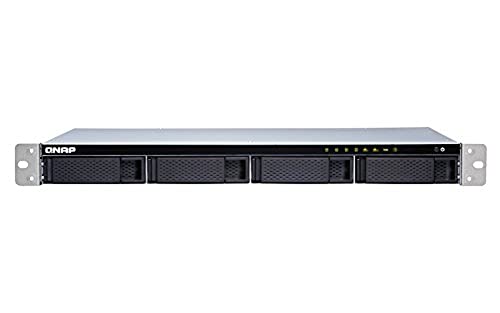Qnap TS-431XeU-2G Rack-Lösung mit 8 TB und 4 Einschüben | Installiert mit 4 x 2 TB Western Digital Red Drives