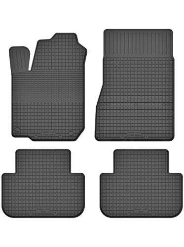KO-RUBBERMAT Gummimatten Fußmatten 1.5 cm Rand geeignet zur Suzuki Grand Vitara II 2005-2014 ideal angepasst 4 -Teile EIN Set