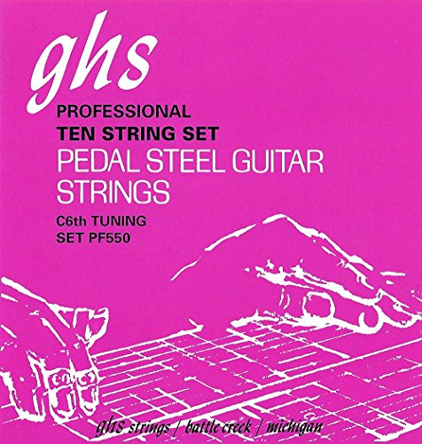 ghs PF 550 C6 P.NICK Pedal Steel Tune String